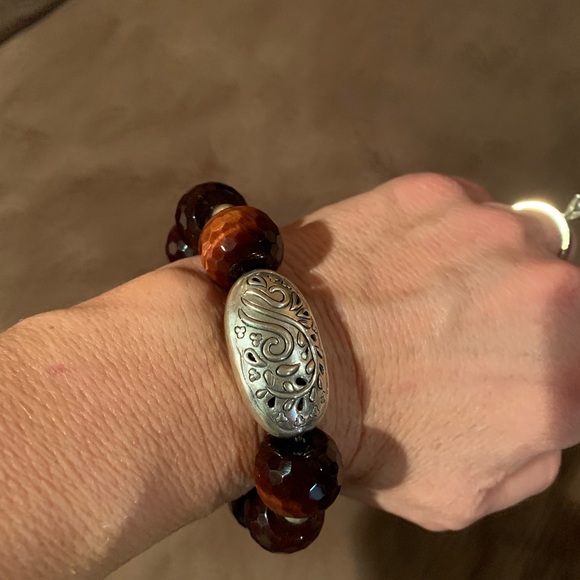 Silpada Bring the Heat Stretch Bracelet NWOT - Picture 4 of 5